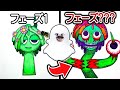 どんどん進化するスプランキーのブラッドやヴィネリアの絵が怖すぎる動画を見た…【ホラー/SPRUNKI/MOD/アニメ/animation】