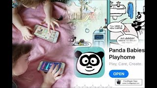 Panda Babies Playhome Game App (Review) screenshot 5