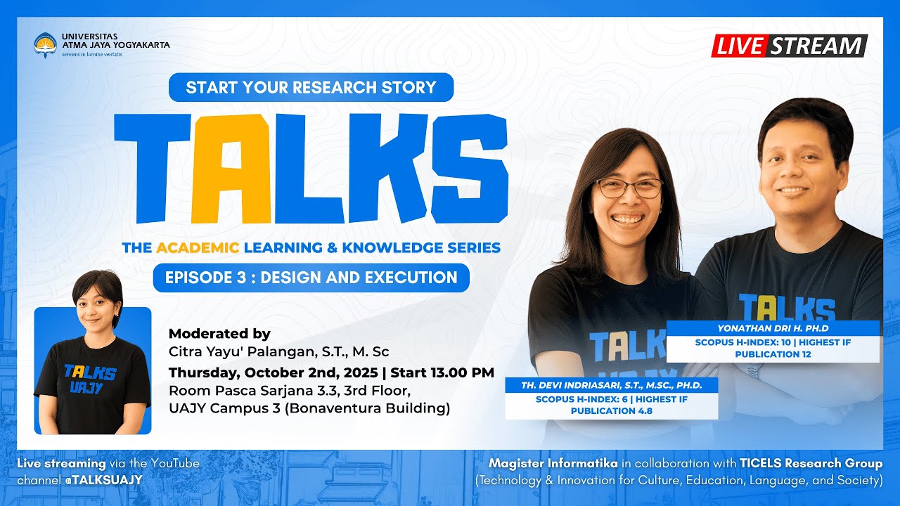 TALKS - The Academic Learning & Knowledge Series / S1 Ep 3* - YouTube