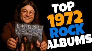 10 great ROCK ALBUMS released in 1972 | #rockalbums #top10
