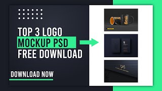 Top 3 Logo Mockup PSD Free Download | freepik contributor
