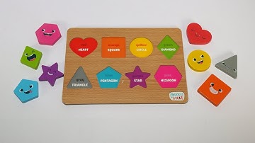 Fun and Easy Ways to Teach Toddlers Shapes and Colors with a Wooden Puzzle Board
