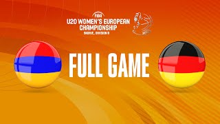 Armenia v Germany | Full Basketball Game |  FIBA U20 Women's European Championship 2022