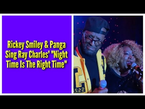 Me & Panga Sing Ray Charles' "Night Time Is The Right Time" | Rickey Smiley Karaoke Night