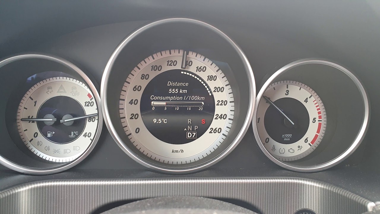 Fuel Consumption Mercedes E200 CDI W212 facelift YouTube