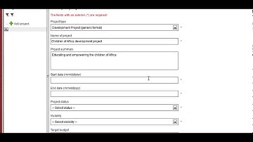 Setup a Project in ki-projects