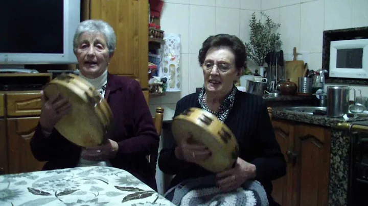 El Valse interpretu por Mara y Arcides Gonzlez Gonzlez de Trabu, Degaa, Asturias.