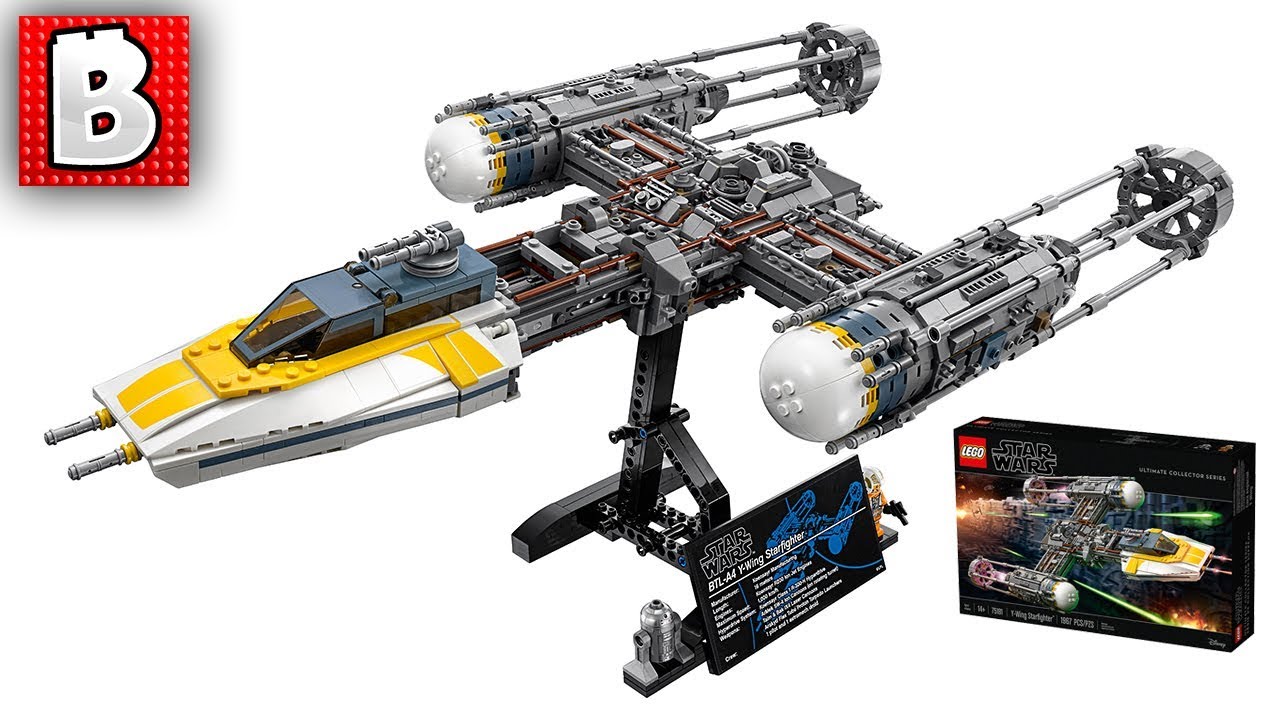 LEGO UCS Y-Wing Starfighter Official Images!!! Set 75181 Coming May 4th