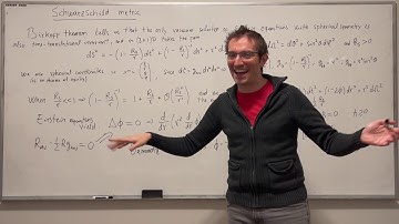 Intro to General Relativity - 25 - Schwarzschild metric 1: Introduction and Static Observers
