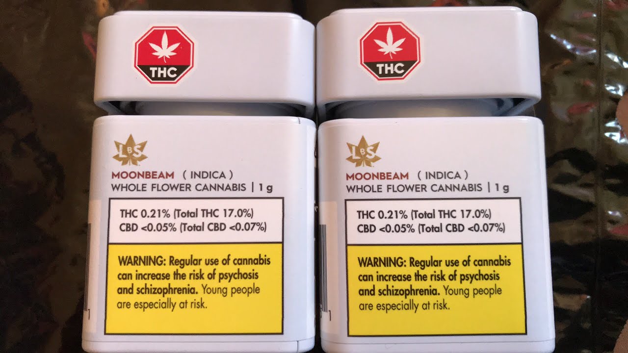 MOONBEAM INDICA (THC 17.0%) (CBD 0.07%) 😎