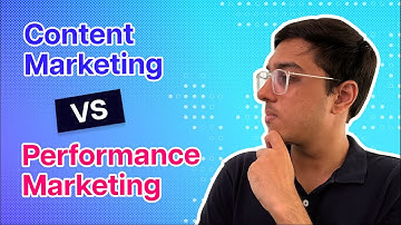 Content Marketing vs Performance Marketing | Key Differences with Examples