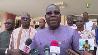 Le Président De La Délégation Consulaire De La Cci-Bf Chez Le Pds De Ouagadougou