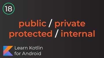 Learn Kotlin for Android: Visibility Modifiers (Lesson 18)