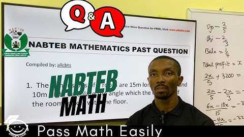 NABTEB 2025 Mathematics Likely Theory Questions | Top Past Questions & Answers Explained