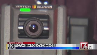 Raleigh police to change body camera policy following fatal officer-involved shooting