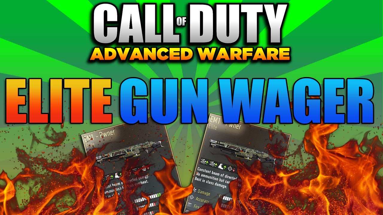 Advanced Warfare - "EM1 Pwner" ELITE GUN WAGER! DNA Bomb Challenge (COD AW Elite Gun Wager)