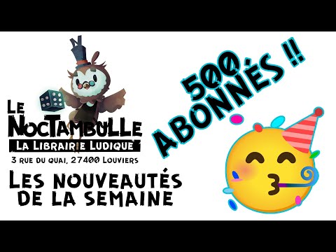 Merci à vous  !  //22-07-22// Les Nouveautés de la Semaine