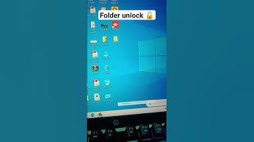 Folder unlock 🔓without application in just5 sec😯 #viral #shortvideo #computer #excel 🔥#youtubeshorts