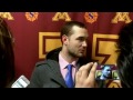 Seth Ambroz after 2-0 win over Michigan