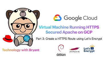 VM Running HTTPS Secured Apache Server on GCP - Part 3: Create a HTTPS Route using Let