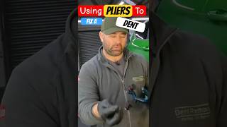 Using PLIERS to fix a Dent!!