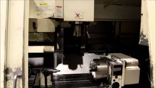 OKUMA CADET V4020 4-AXIS CNC VERTICAL MACHINING CENTER