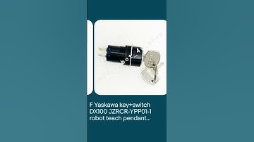 F Yaskawa key+switch DX100 JZRCR-YPP01-1 robot teach pendant selector switch New