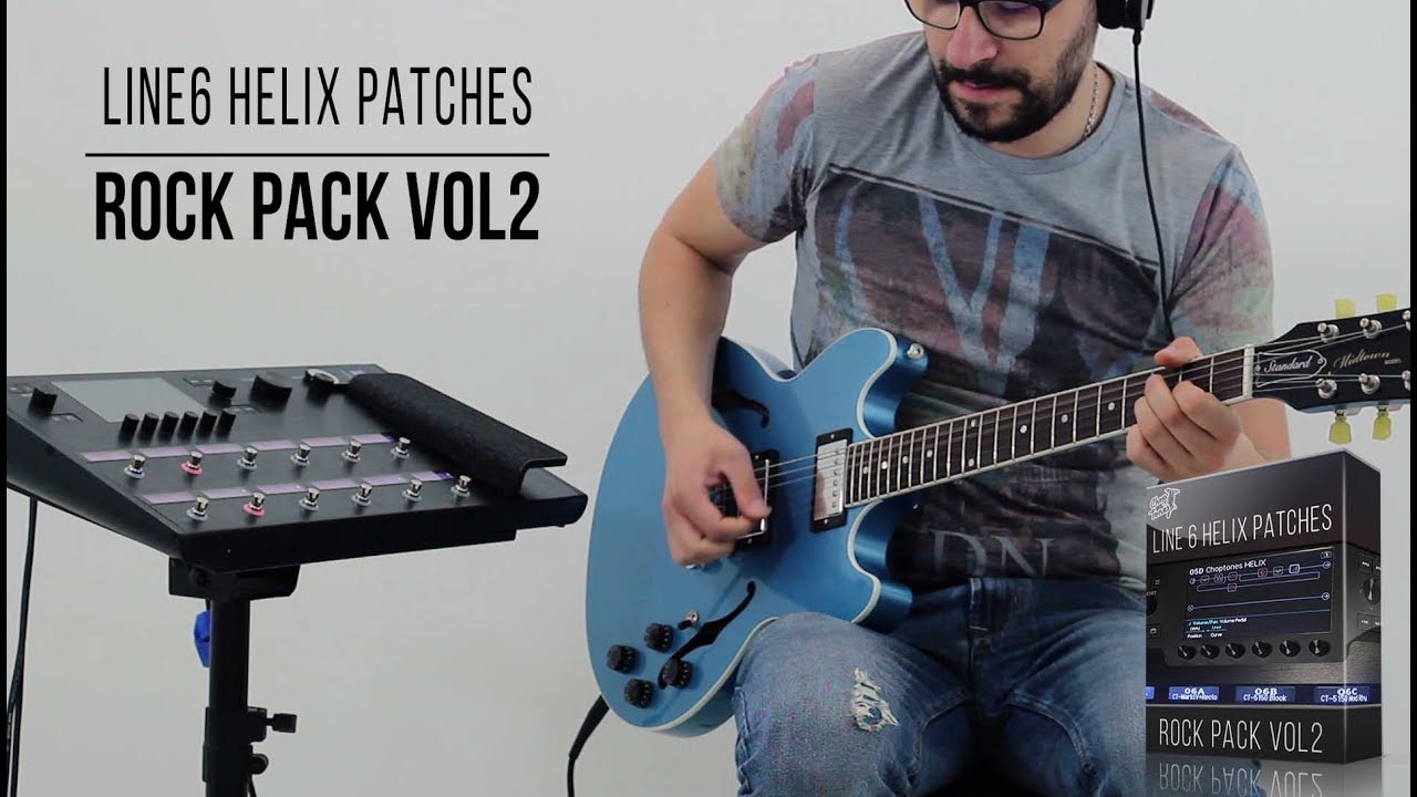 Line 6 Helix / POD Go Patches | Rock Pack vol.2 - Playthrough