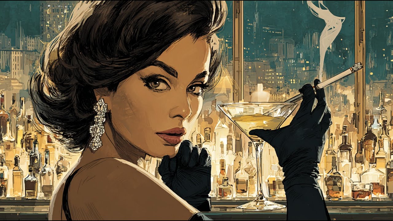 The Paris Honey Trap: A Martini, A Smoke, and A Secret.— 1960s Spy Jazz Lounge | Cinematic Ambience