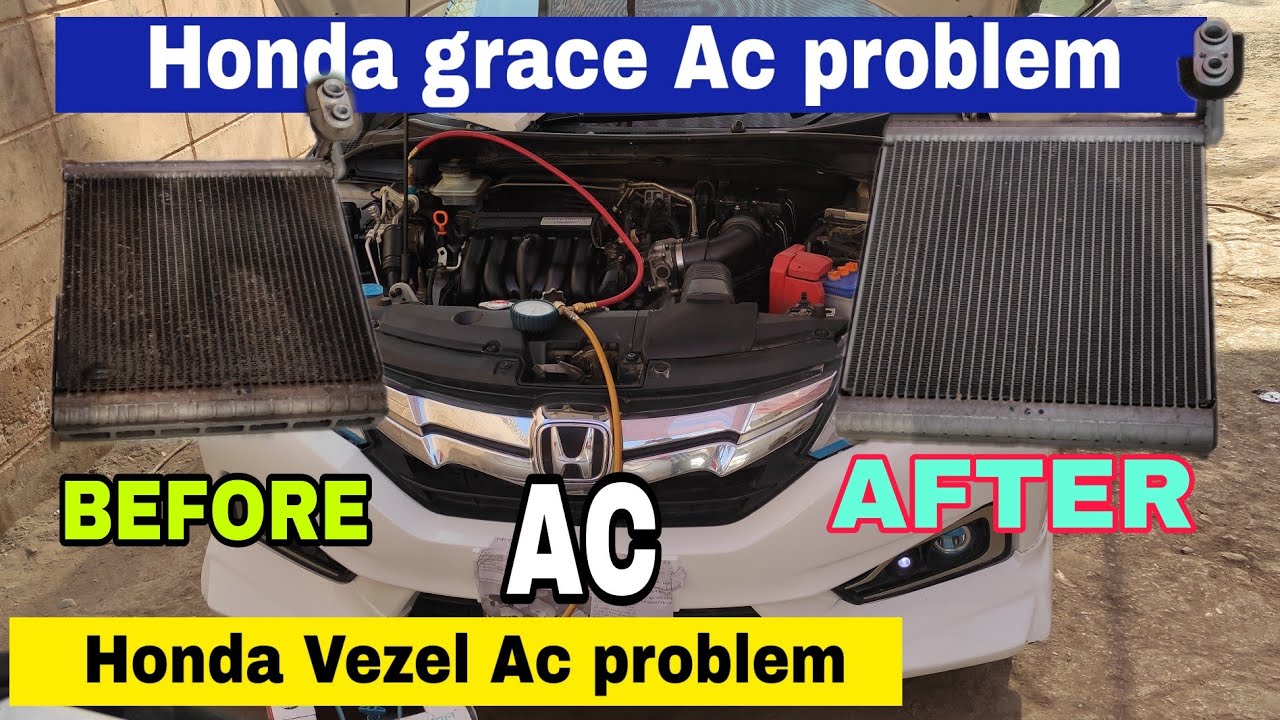 Honda Grace Ac Cooling Coil Problem|Honda Vezel Ac Cooling Coil Change