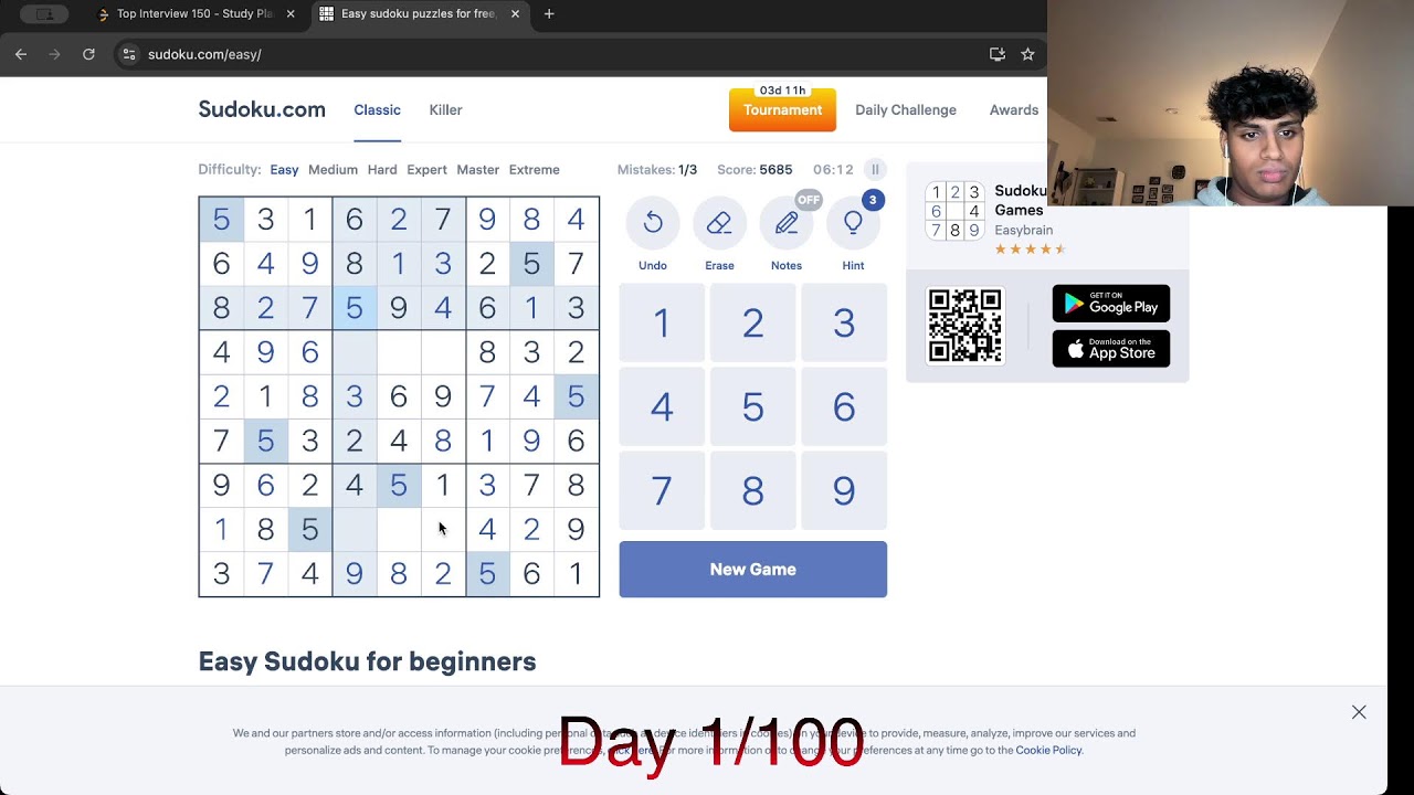 Daily Leetcode Grind | Day 1/100