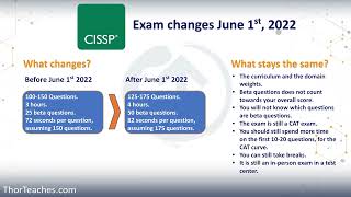 Изменения экзамена CISSP 2022 – мое мнение