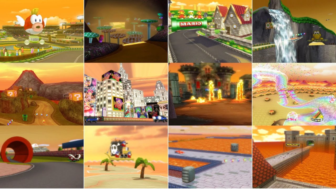 If Mario Kart Wii Had A Sunset Mode // Full Walkthrough - All 8 Cups [150cc]