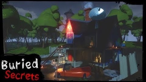 OVERVIEW OF ALL CUTSCENES IN BURIED SECRETS - HELLO NEIGHBOR MOD KIT