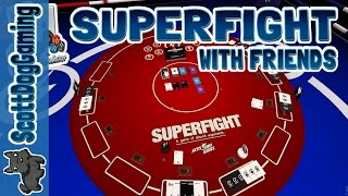 SUPERFIGHT - Street Fighter Vs Sumo Wrestler - Tabletop Simulator - ScottDogGaming Funny Card Games screenshot 5