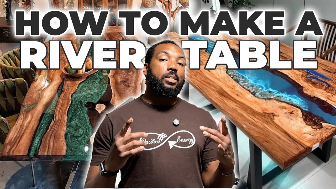 River Table Build Part 1: How to Make the Epoxy Tabletop Form (DIY Mold ...
