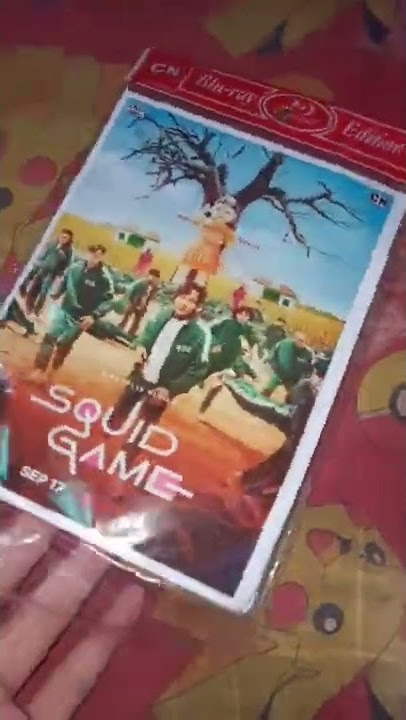 SQUID GAME 2021 NETFLIX DVD
