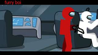 red impostor (if amogus was realistic) *DC2*/Animation*