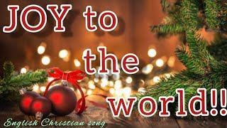 Joy to the world 2020 | Christmas song | English Christian song | english lyrics