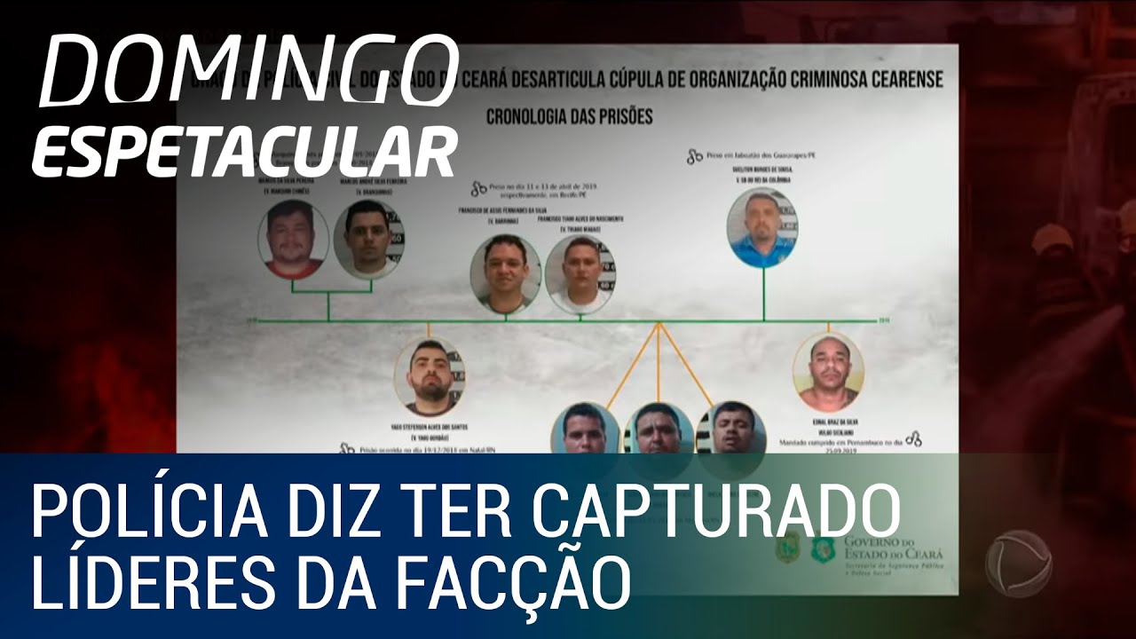 Polícia diz ter capturado líderes da facção que comandou ataques no Ceará