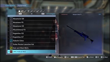 Sword Art Online Fatal Bullet DLC 1 4 new Weapons and Update Weapon