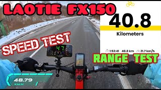 Laotie FX150 test dojazdu a rýchlostí | skoro som zamzrol 🥶🥶