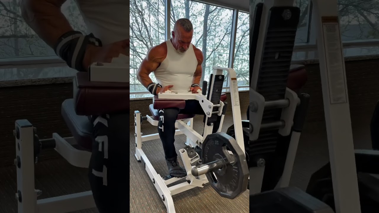 Double pumper seated calf raises are a great way to really hit your calves from every position.