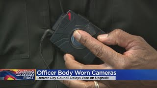 City Council Delays Vote On Upgrade To Denver Police Body Cameras