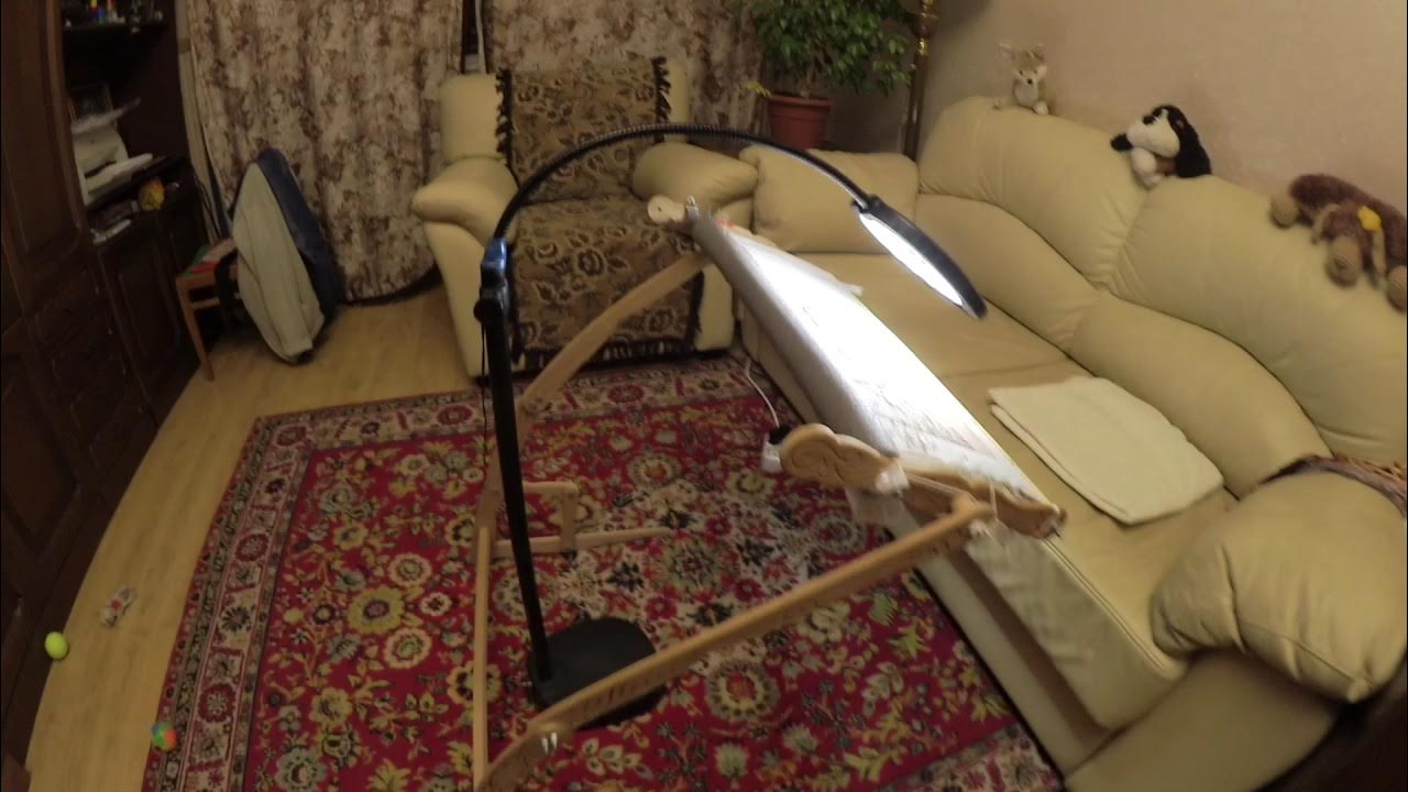 Моя лампа-лупа для вышивания / Лупа-лампа настольная/напольная ...