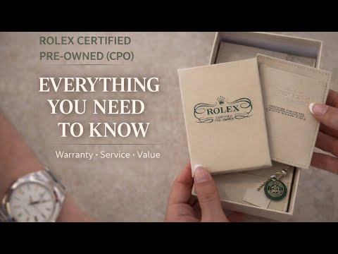 ⌚️ Rolex Certified Pre-Owned Program Explained — How Bucherer Works & Is It Worth It?