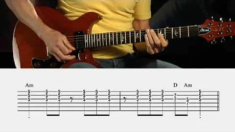 Santana "Oye Como Va Guitar Lesson @ Guitarinstructor.com (excerpt)