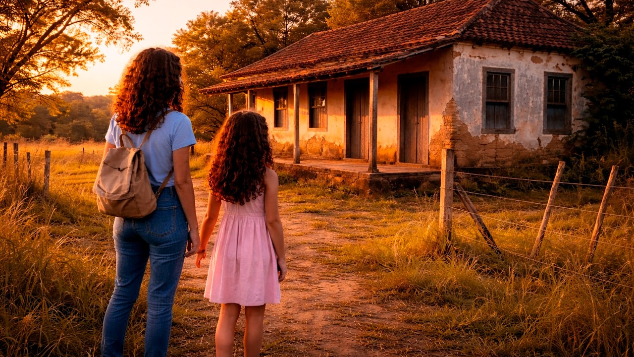 Rejeitada pelo próprio pai aos 18 anos, ela foi morar na fazenda abandonada Mas O SEGREDO MUDOU TUDO
