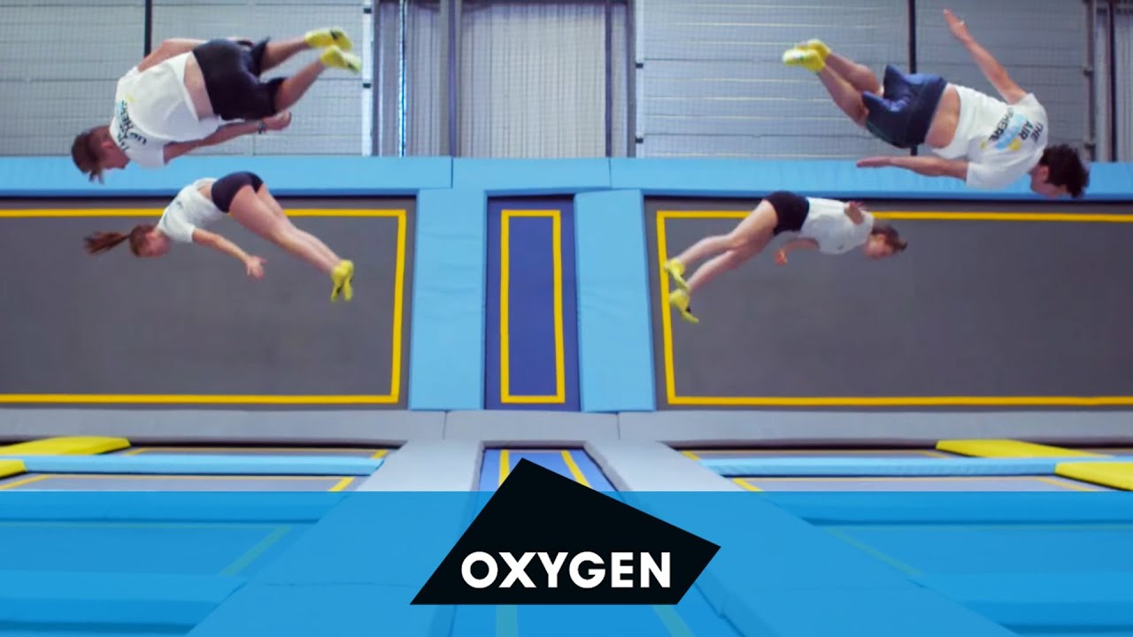 Oxygen Freejumping Trampoline Park in Acton, - YouTube