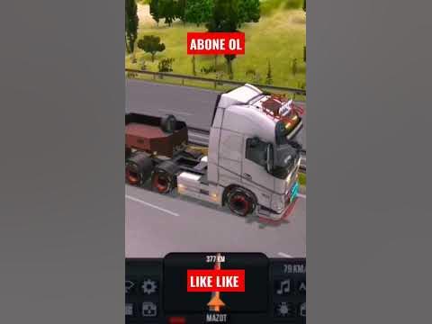 Volvo FH 750 ile kaza yapmak…😴👍Truck Simulator Ultimate #
